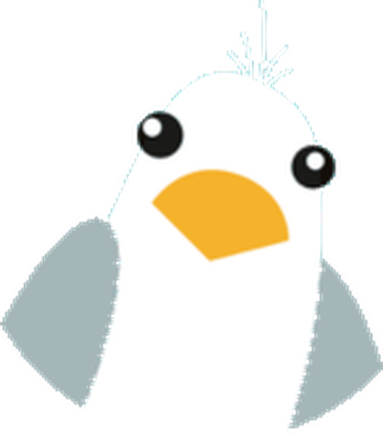 Freche Möwe Maskottchen